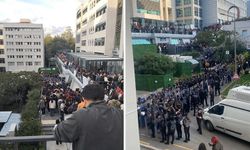Boğaziçi öğrencilerinden yemekhane zammı protestosu: Yemekhanenin girişine barikat çekildi