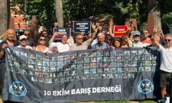 İzmir'de 10 Ekim Gar Katliamı anması: "Tüm failler yargılanana kadar buradayız"