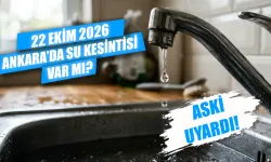 Ankara’da su kesintisi: 22 Ekim’de hangi mahallelerde sular kesilecek? Ankara’da sular ne zaman gelecek?