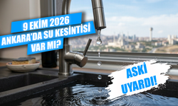 ASKİ su kesintisi sorgulama: 9 Ekim Ankara'da su kesintisi var mı, sular ne zaman gelecek?