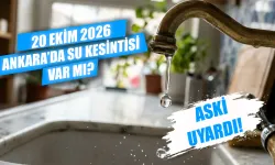 Ankara’da su kesintisi: Hangi bölgelerde sular kesildi? 20 Ekim Yenimahalle’de sular ne zaman gelecek?
