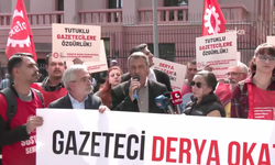 DİSK Basın-İş'ten Derya Okatan'ın tutuklanmasına protesto