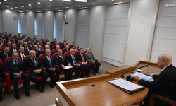 Devlet Bahçeli, partisinin il başkanlarıyla bir araya geldi