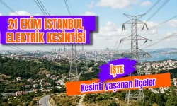 İstanbul elektrik kesintisi 21 Ekim: Elektrikler saat kaçta gelecek? Hangi mahallelerde elektrik olmayacak?