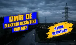 Bugün İzmir'de elektrik kesintisi var mı? 6 Ekim İzmir'de elektrikler ne zaman gelecek?