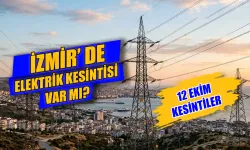 12 Ekim İzmir’de hangi mahallelerde elektrik kesilecek? İzmir’de elektrikler ne zaman gelecek?