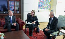 Kılıçdaroğlu ile AB Türkiye Delegasyonu Başkanı Orav bir araya geldi