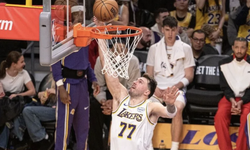 NBA'de gecenin yıldızı Luka Doncic oldu: Lakers 3'te 3 yaptı