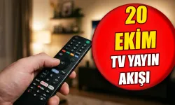 20 Ekim Salı televizyonda ne var? Bu akşam hangi diziler yayınlanacak? İşte 20 Ekim Salı TV yayın akışı
