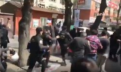 Ankara'da "1 Mayıs"  açıklamasına polis biber gazıyla müdahale etti