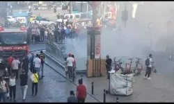 İstanbul'da metro istasyonundaki yangın söndürüldü