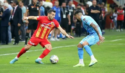 Kayserispor - Trabzonspor maçının ilk 11'leri belli oldu