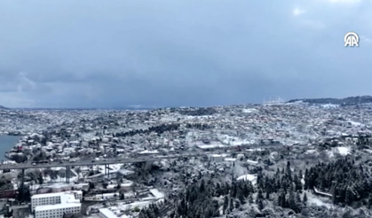İstanbul'da kar