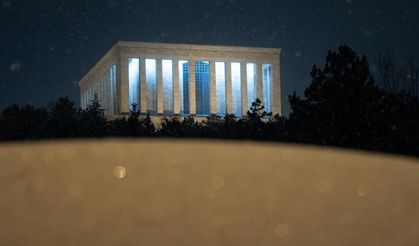 Ankara yeni yıla kar ile başladı