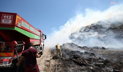Çeşme Alaçatı’daki orman yangını kontrol altına alındı, soğutma çalışmaları sürüyor