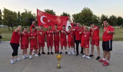 Down Sendromlu Basketbol Milli Takımı dünya ikincisi oldu