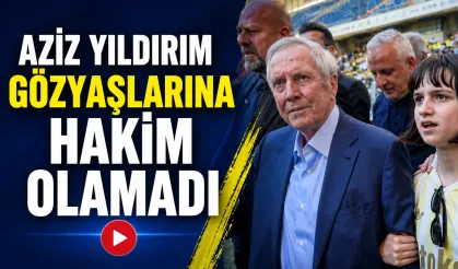Aziz Yıldırım’dan kongrede duygusal anlar: Tribünlerle birlikte Fenerbahçe marşını söyledi