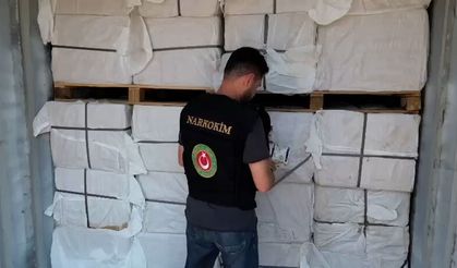 Ambarlı Limanı'nda şüpheli konteynerden üç ton uyuşturucu çıktı