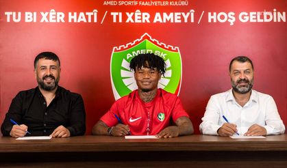 Amedspor, Gifa Orban’ı 1 yıllığına kiraladığını duyurdu