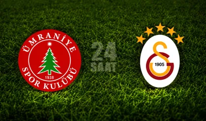 Ümraniyespor - Galatasaray maçı hangi kanalda, saat kaçta? Ümraniyespor - Galatasaray canlı izle