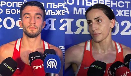 Avrupa Boks Şampiyonası'nda Gizem Özer ve Semih Gümüş'ten bronz madalya