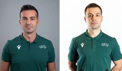 Hakemler Cihan Aydın ve Kadir Sağlam’a UEFA’dan görev