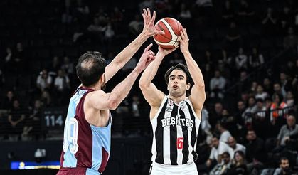 Beşiktaş, Trabzonspor’u 90-81 yenerek ligde ilk galibiyetini aldı