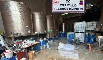 İzmir’de kaçak etil alkol operasyonu: 21 bin litre ele geçirildi
