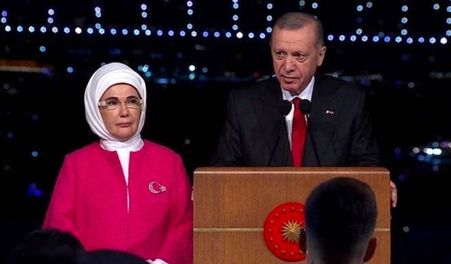 Cumhurbaşkanı Erdoğan Vahdettin Köşkü'nde konuştu