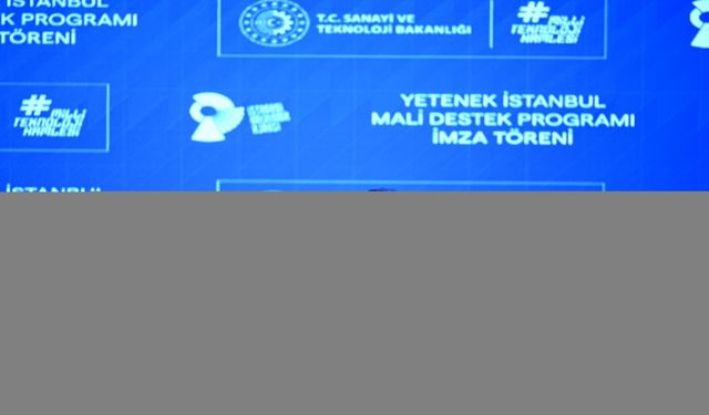 Bakan Kacır, Yetenek İstanbul Mali Destek Programı İmza Töreni'nde konuştu: