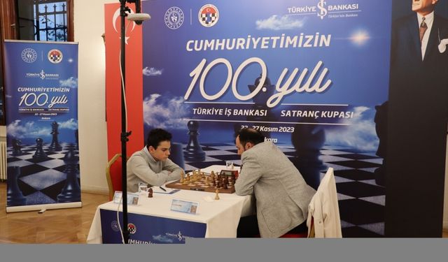 Cumhuriyet'in 100. Yılı Türkiye İş Bankası Satranç Kupası sona erdi
