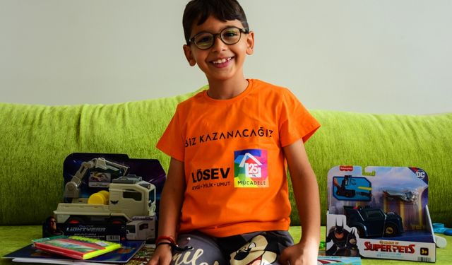 Eskişehir'de tedavi gören 7 yaşındaki Egemen lösemiden kurtuldu