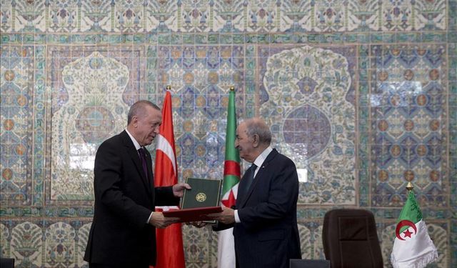 Cezayir ve Türkiye arasında 12 iş birliği anlaşması imzalandı