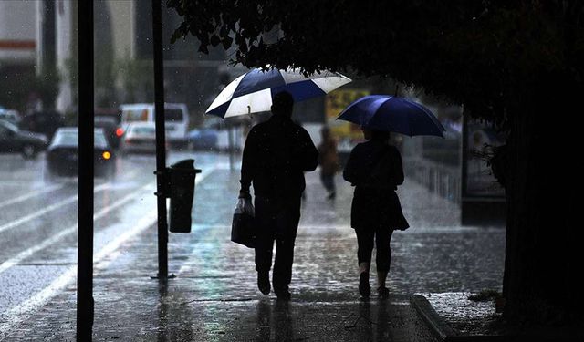 Meteoroloji uyardı: Yağmur geliyor