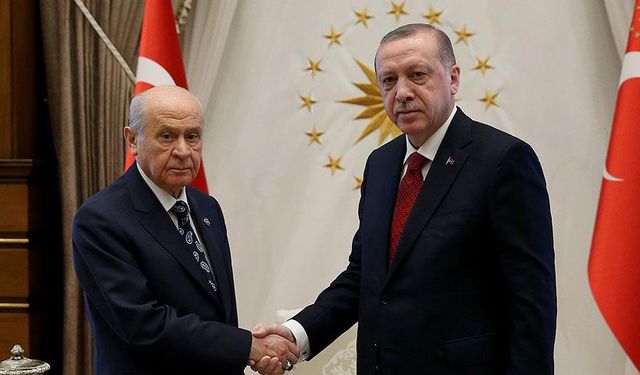 Cumhurbaşkanı Erdoğan ve Bahçeli görüşmesi gerçekleşti