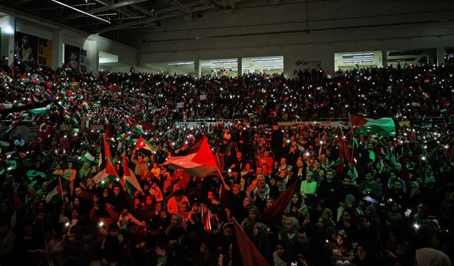 Başkentte Filistin'e destek programı düzenlendi
