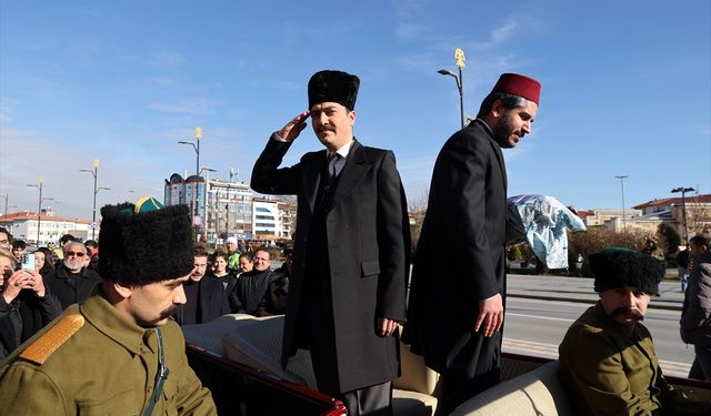 Büyük Önder Atatürk'ün Sivas'tan ayrılışının 104. yılı dolayısıyla kentte tören düzenlendi