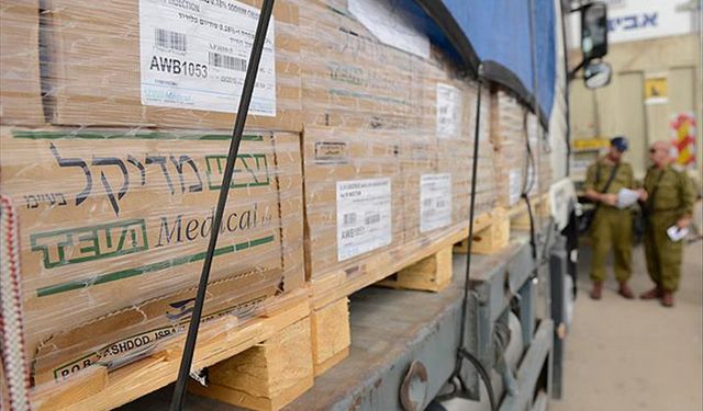 Fransa'dan Gazze'﻿ye ek 600 ton insani yardım