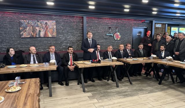 Adalet Bakanı Tunç, Zonguldak'ta sivil toplum kuruluşu temsilcileriyle buluştu: