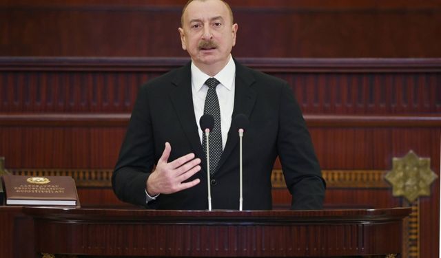 Azerbaycan Cumhurbaşkanı Aliyev, yemin töreninde konuştu: