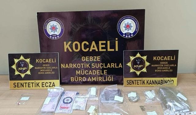 Kocaeli'de uyuşturucu operasyonunda 5 şüpheli tutuklandı