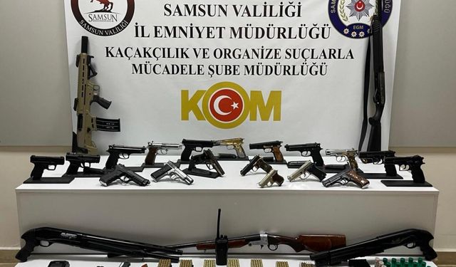 Samsun'daki "Kafes Operasyonu"nda 8 tutuklama