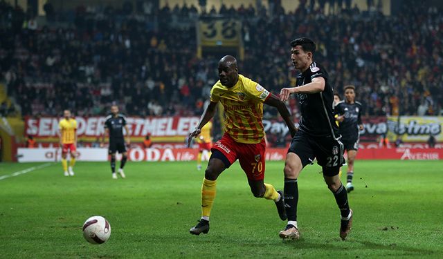 Beşiktaş ve Kayserispor, golsüz berabere kaldı