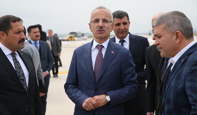 Bakan Uraloğlu, Hatay Havalimanı'nda çift yönlü uçuşların 29 Mart'ta başlayacağını duyurdu: (1)