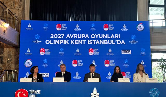 İBB Başkanı İmamoğlu duyurdu! 2027 Avrupa Oyunları İstanbul'a geliyor