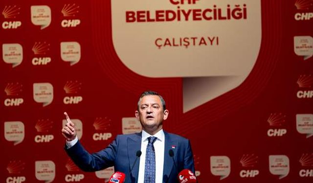 CHP Genel Başkanı Özel, "CHP Yerel Yönetimler Çalıştayı"nda konuştu: (1)