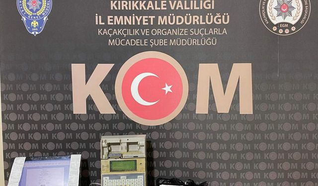 Kırıkkale'de resmi belgede sahtecilik yaptığı öne sürülen şüpheli yakalandı