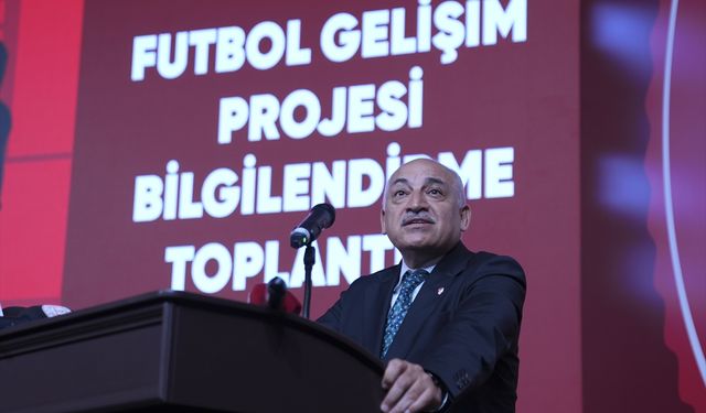 Milli Eğitim Bakanı Tekin, "Futbol Gelişim Projesi Bilgilendirme Toplantısı"nda konuştu: