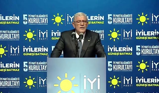 İYİ Parti'nin yeni Genel Başkanı Müsavat Dervişoğlu oldu