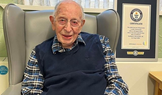 Dünyanın 'en yaşlı erkeği' uzun yaşamın sırrını paylaştı